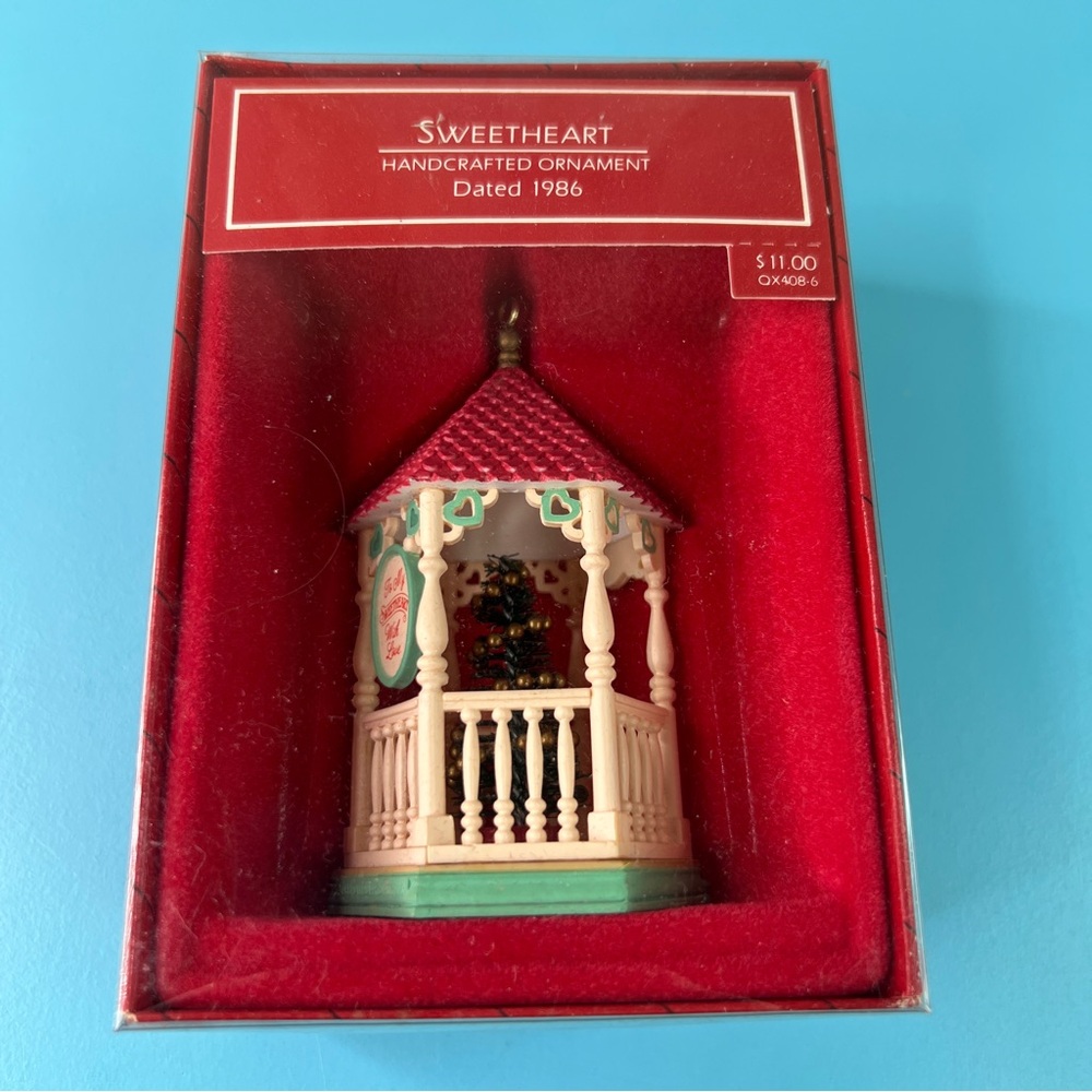 Hallmark Keepsake Ornament Sweetheart 1986 Handcrafted Ornament